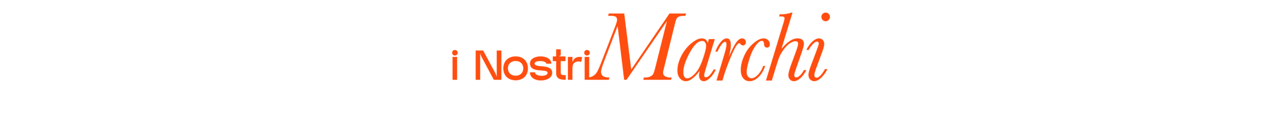 I Nostri Marchi